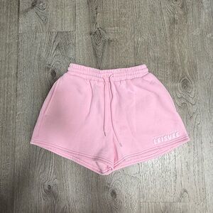White Fox Leisure Vol 3.5 Lounge Shorts - Baby Pink